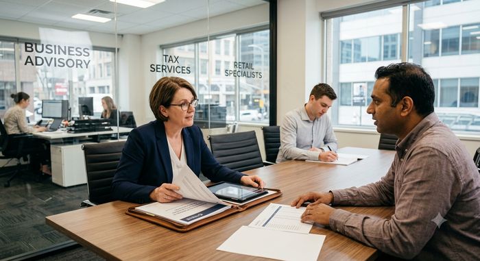 Retail and trading businesses